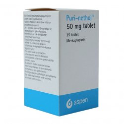 Пури-нетол (Пуринетол, Меркаптопурин) в таблетках 50мг N25 в Саратове и области фото